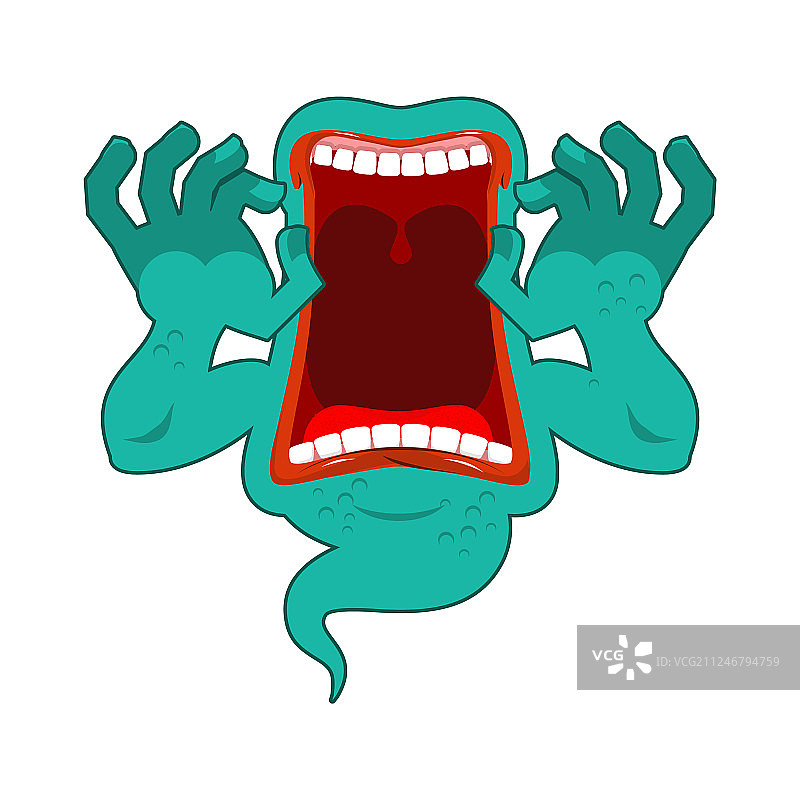 可怕的幽灵图片素材