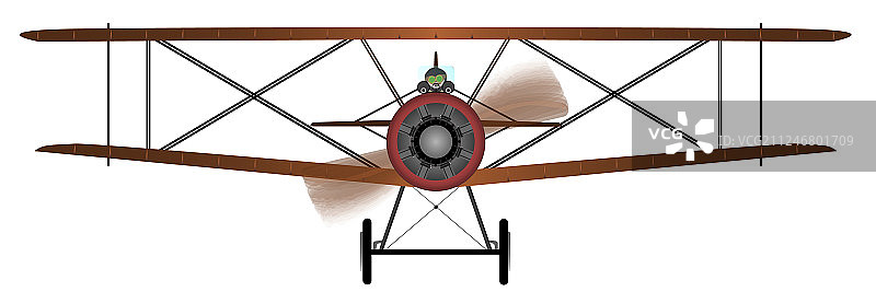 双翼飞机图片素材