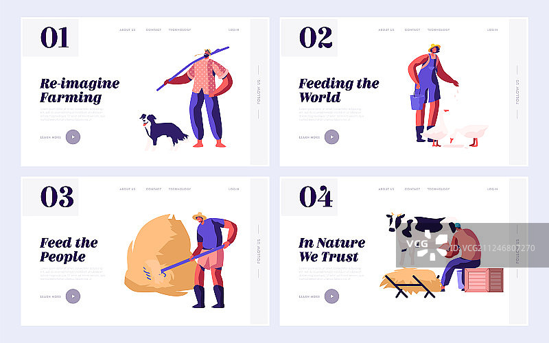 牧羊人与狗的日常图片素材