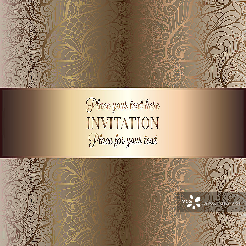 复古米金抽象背景图片素材