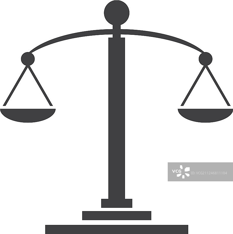 正义法律标志模板图片素材