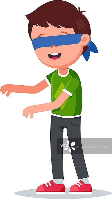 闭着眼睛的男孩图片素材