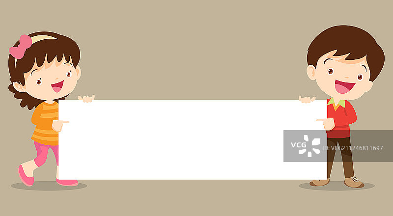 儿童与banner图片素材
