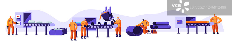 冶金工业资源开采冶炼图片素材