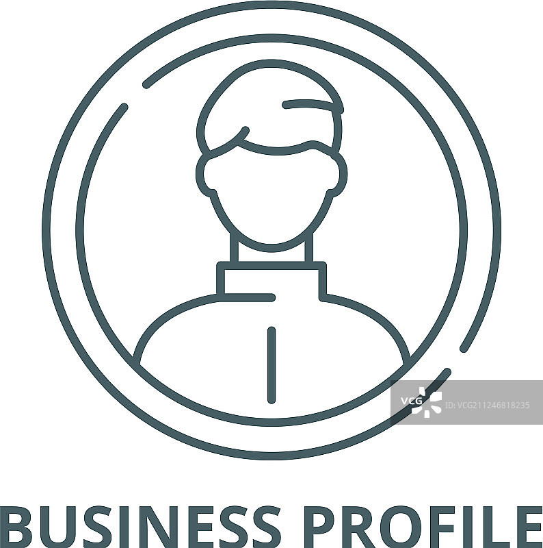 商业资料线条图标图片素材