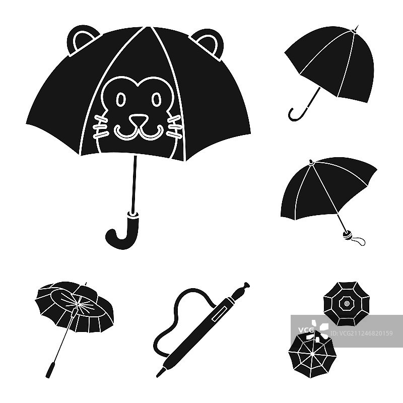 天气和雨天logo合集图片素材