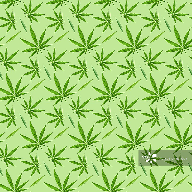 大麻背景无缝图案图片素材