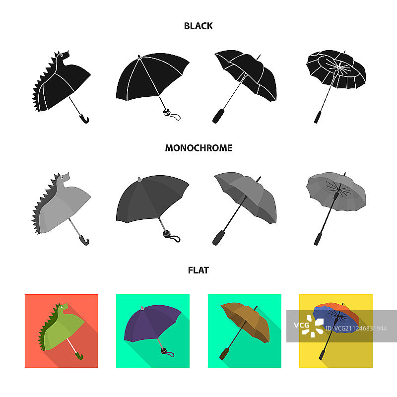 保护和关闭图标集设计图片素材