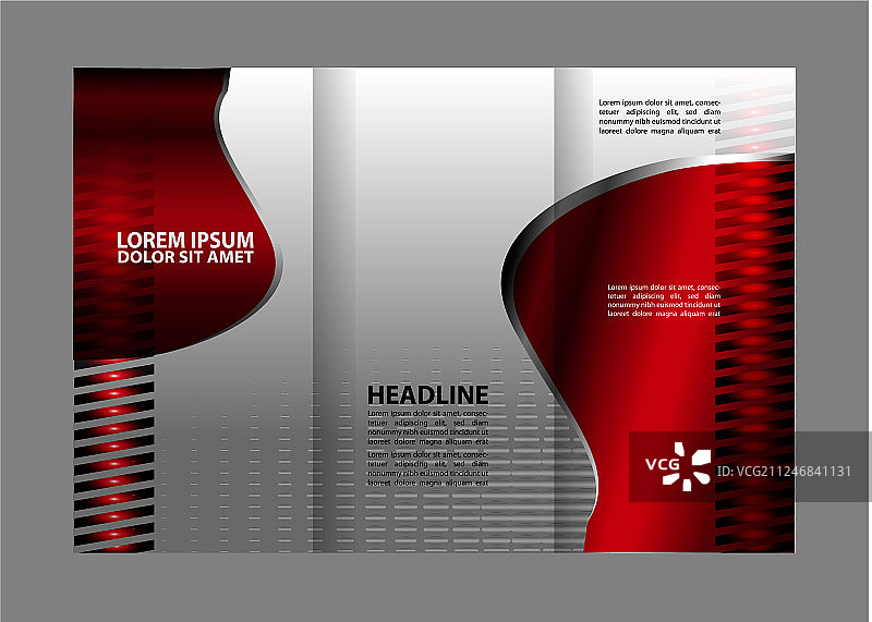 商业教育宣传册样机设计模板图片素材