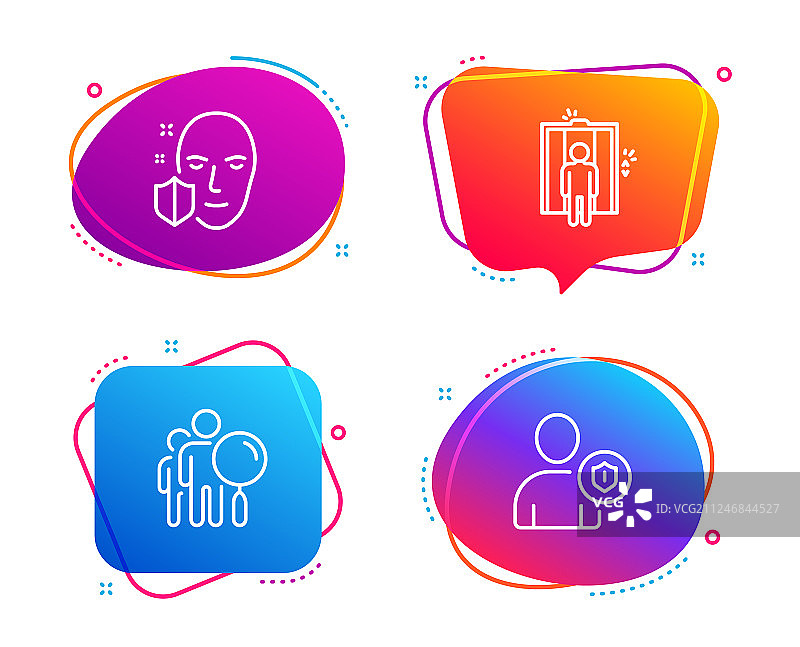 搜索电梯人物面部防护图标图片素材