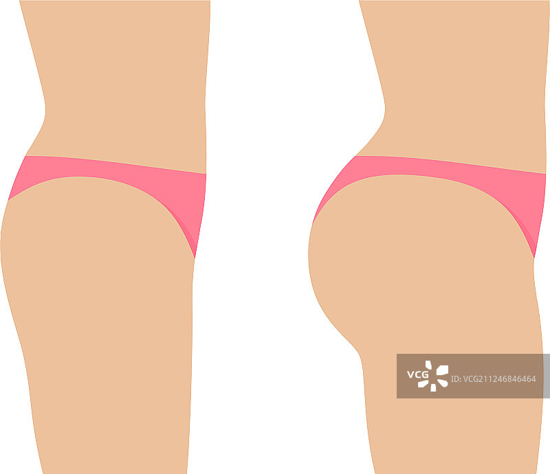 女性整形手术前后对比图片素材