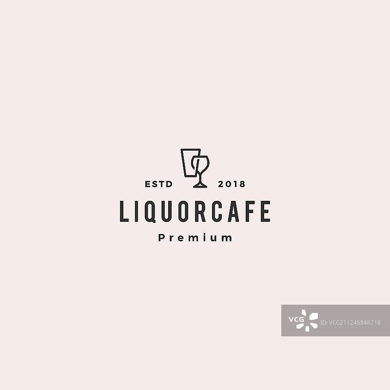 酒类商店咖啡馆啤酒葡萄酒标志图标图片素材