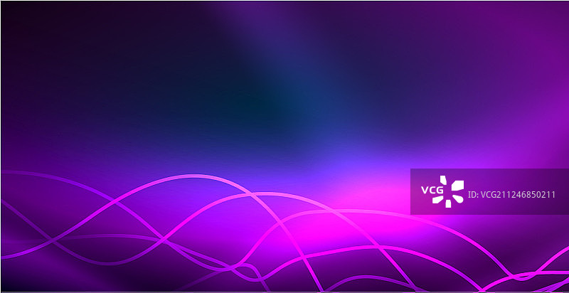 霓虹灯波背景图片素材