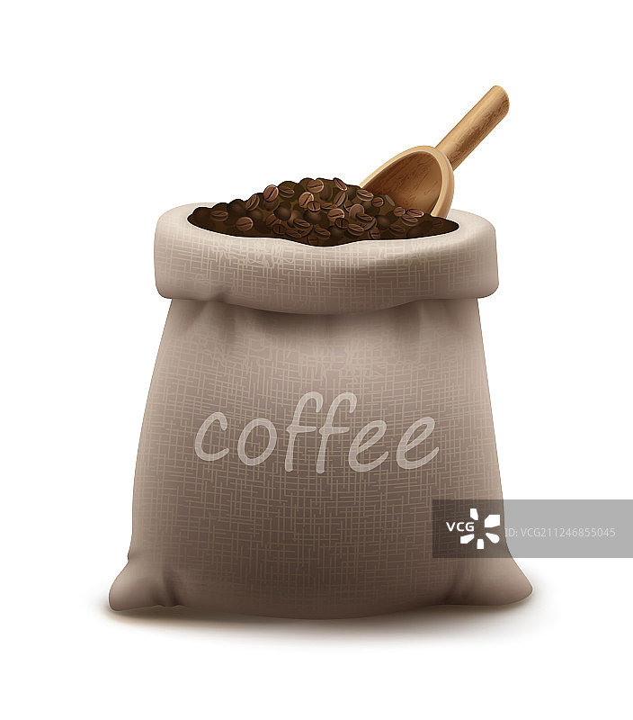 烤咖啡豆图片素材