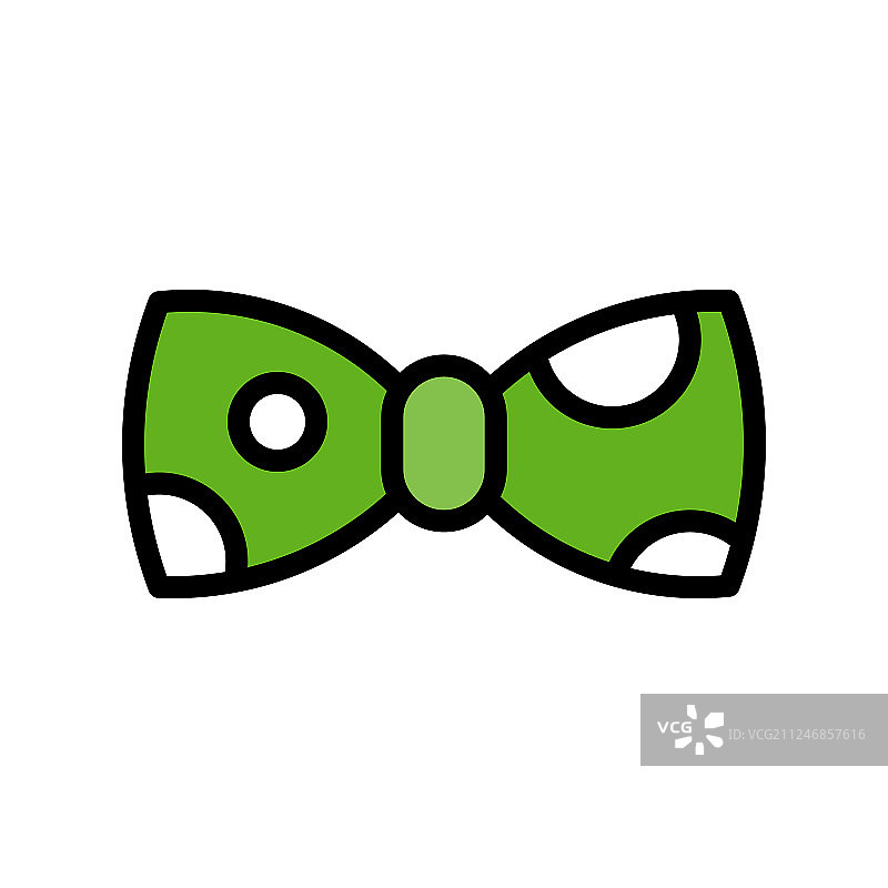 圣帕特里克节领结图标图片素材