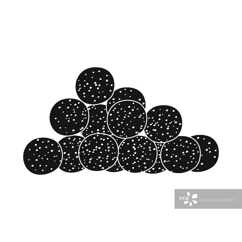 玉米和薄片标志合集图片素材