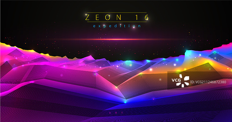 科幻宇宙空间奇幻星球3D图图片素材