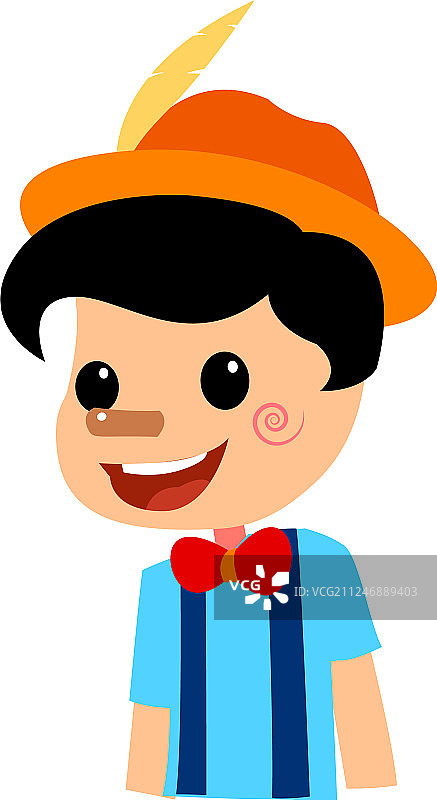 哈默林的吹笛人轮廓图片素材