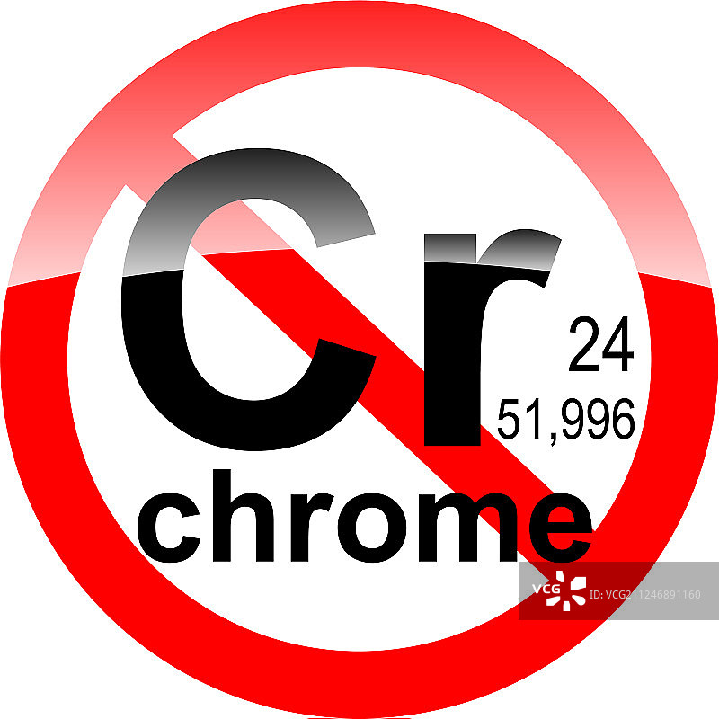 无害物质标志 - 铬图片素材