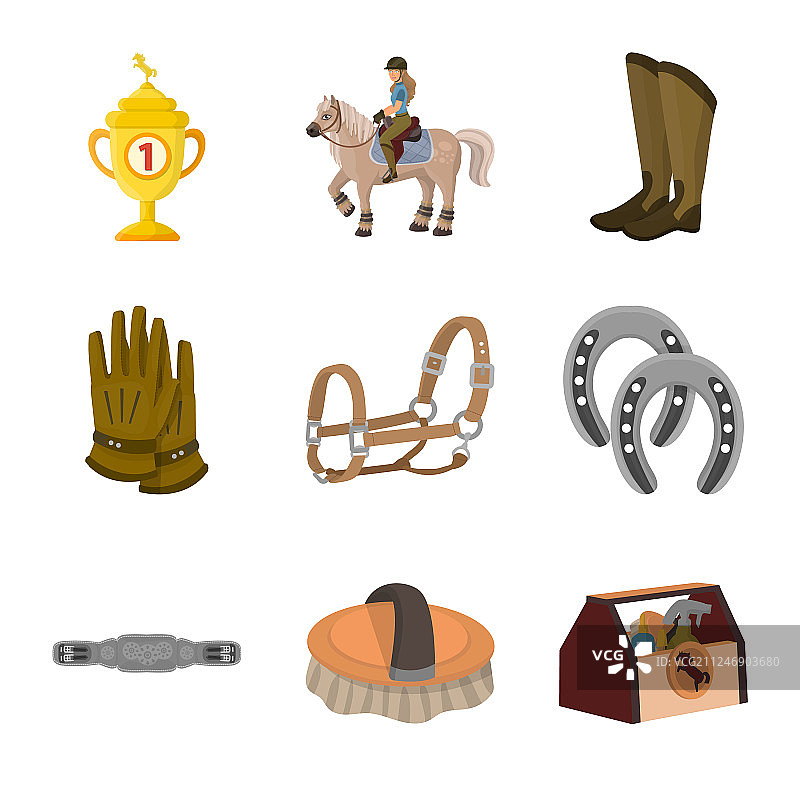 马术标志设计图片素材