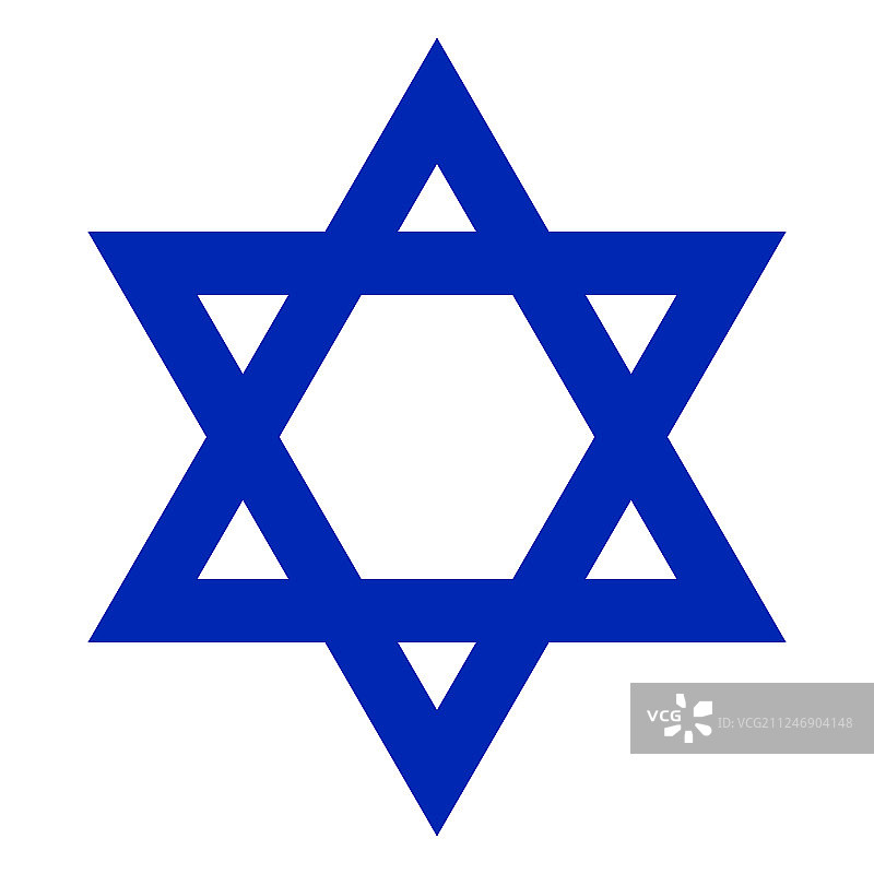 大卫之星图标图片素材