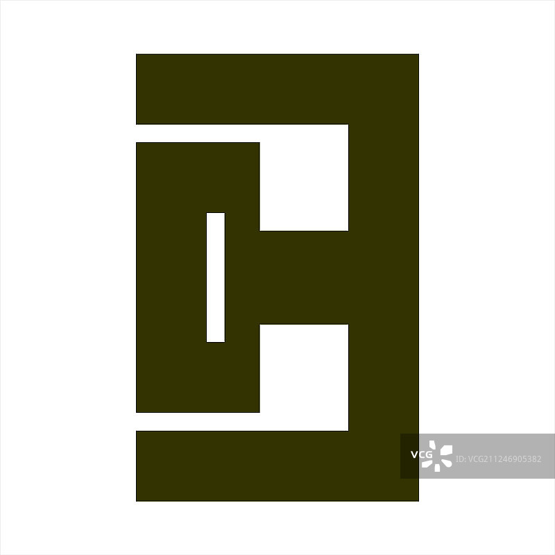 OB DB BO BD 字母首字母公司标志图片素材