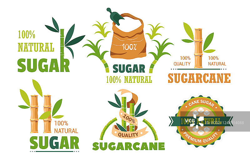 甘蔗产品甜味调味品隔离图标图片素材