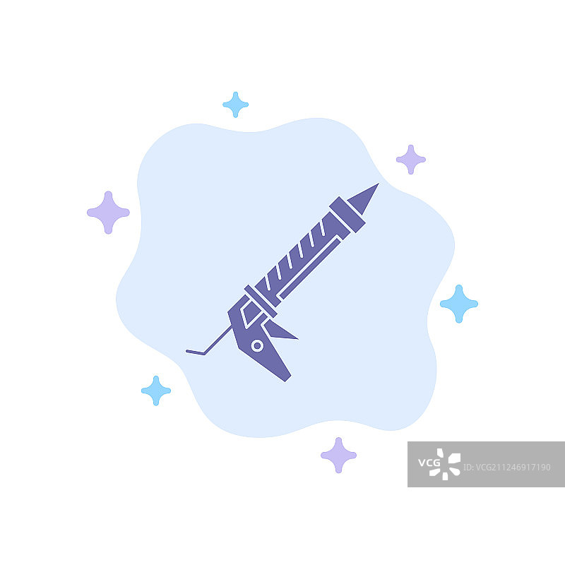 蓝色密封枪维修工具图片素材