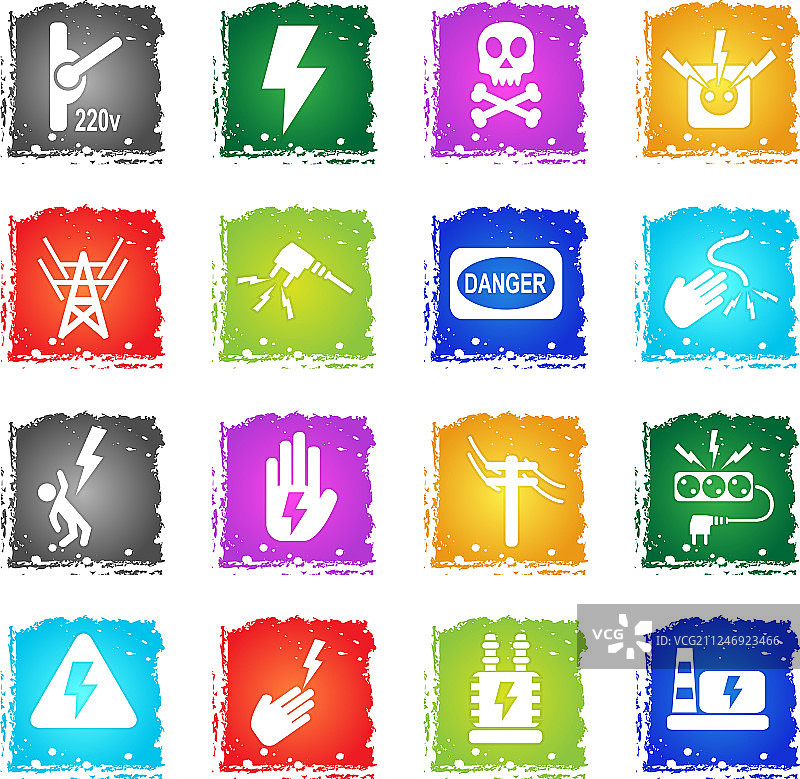 高压图标合集图片素材