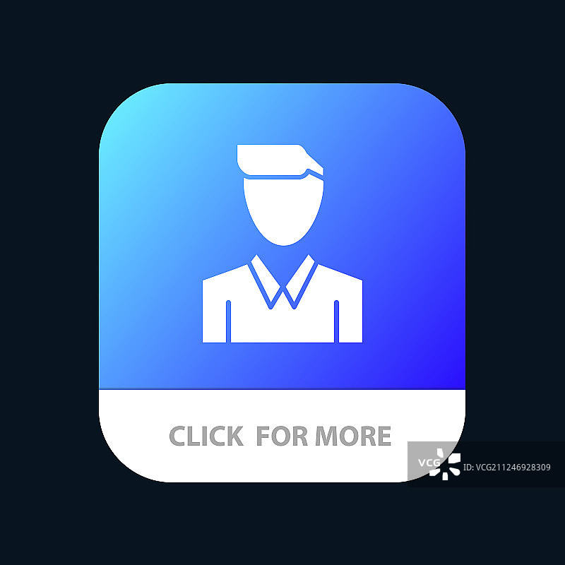 账户人物手机App图标图片素材