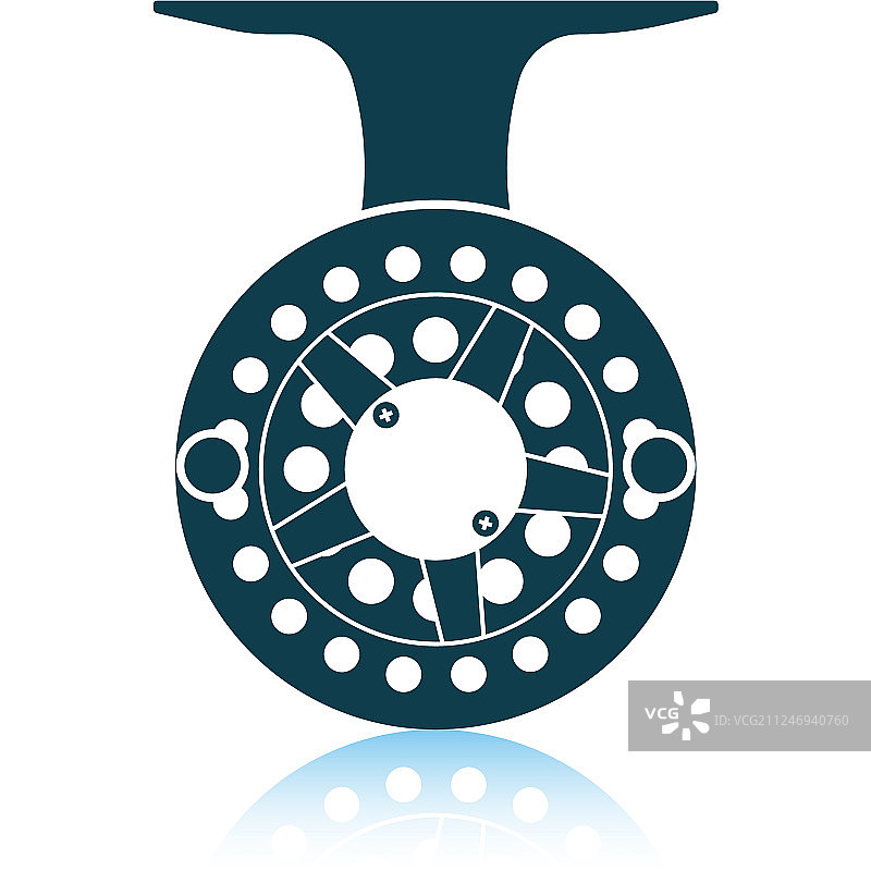 鱼线轮图标图片素材