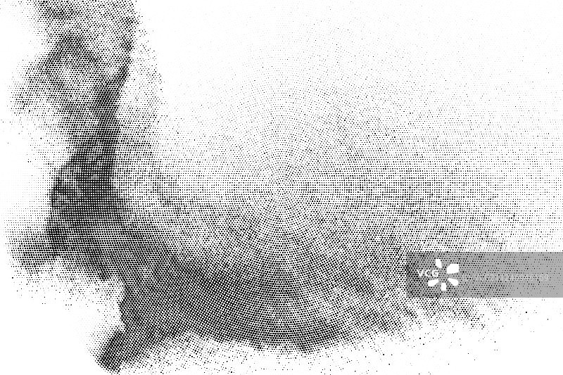 黑色半色调点状背景图片素材