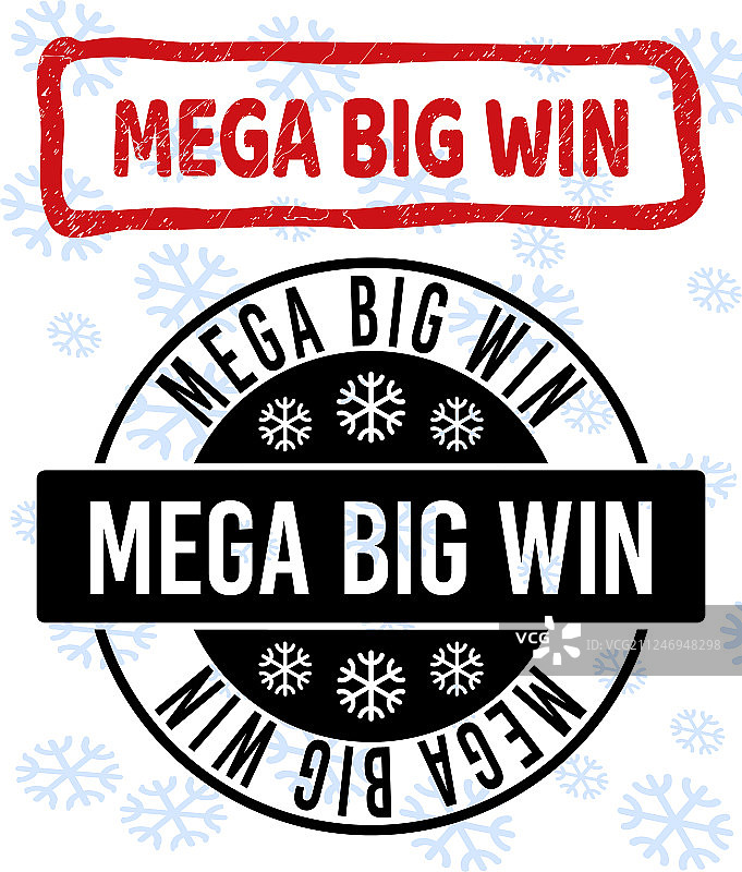 刮刮乐大奖印章图案图片素材