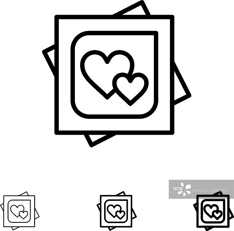 心形爱情结婚卡片求婚图片素材