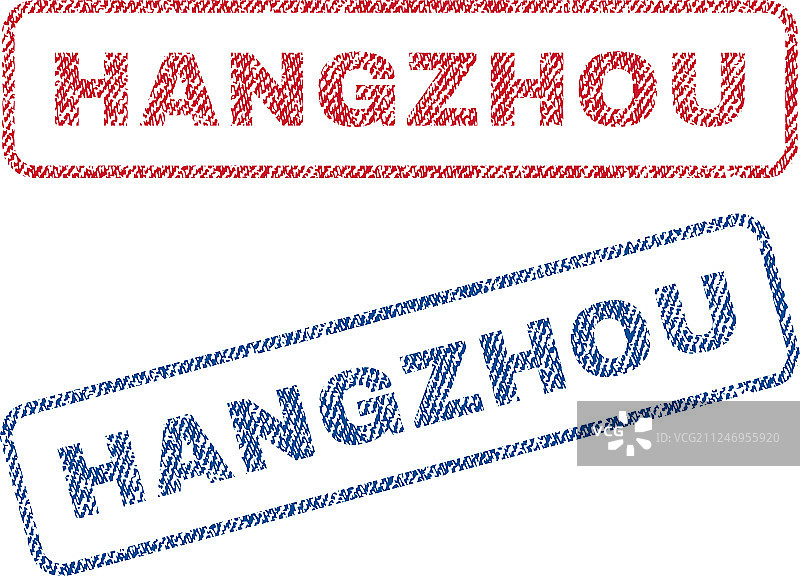 杭州纺织印章图片素材