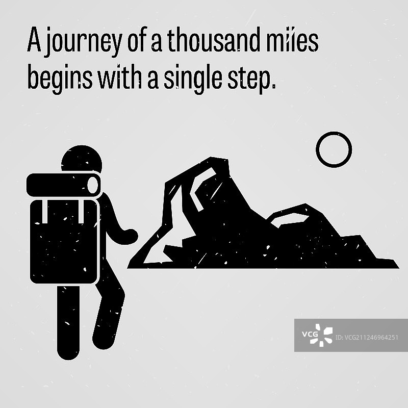 千里之行始于足下图片素材