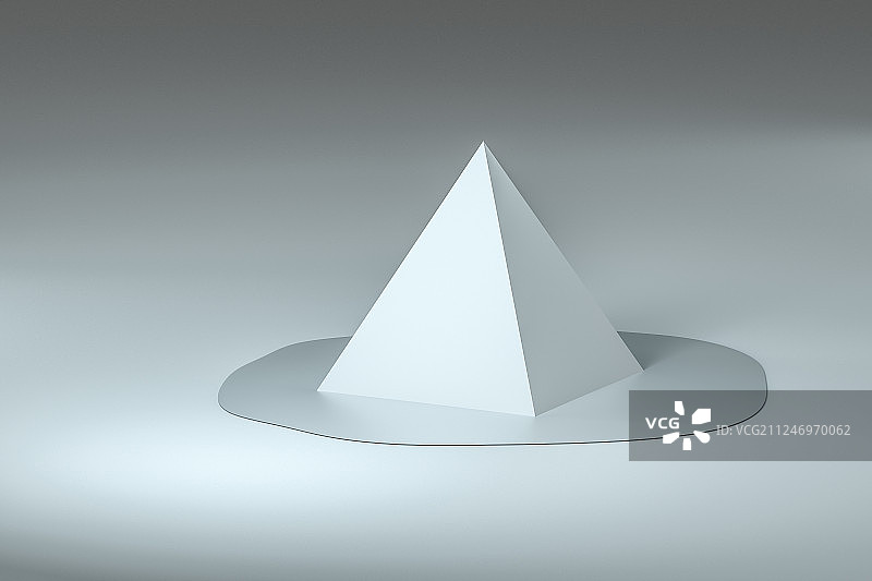 三维渲染，融化的金字塔图片素材