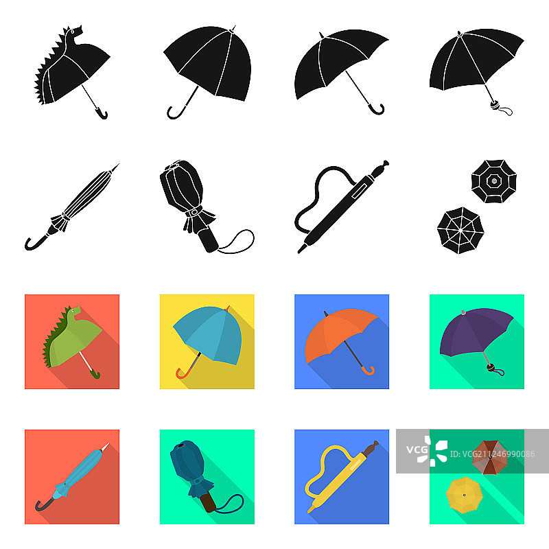 孤立的保护和封闭logo合集图片素材