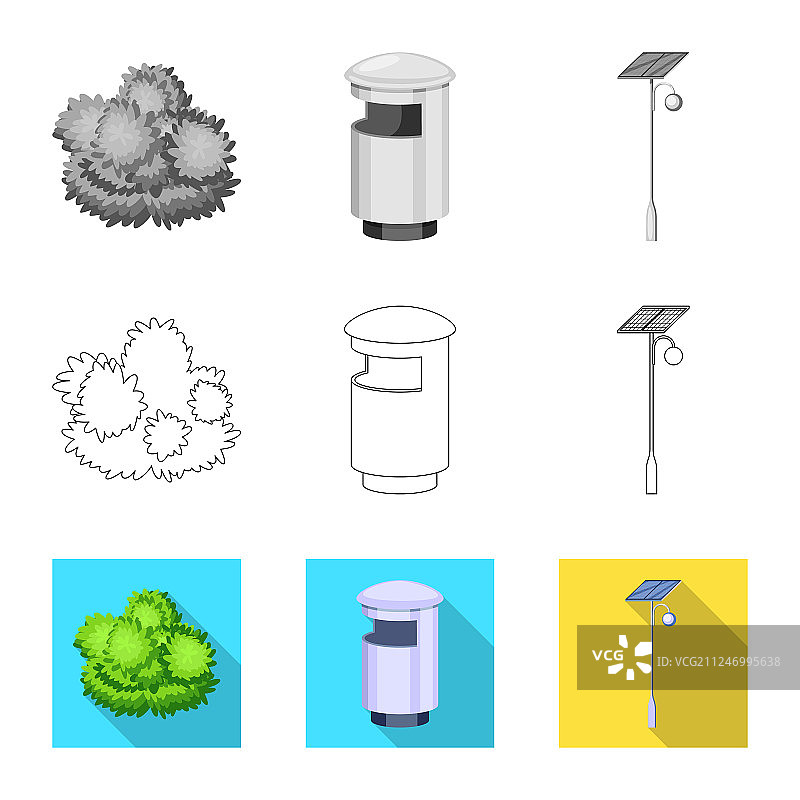 城市街道logo合集设计图片素材