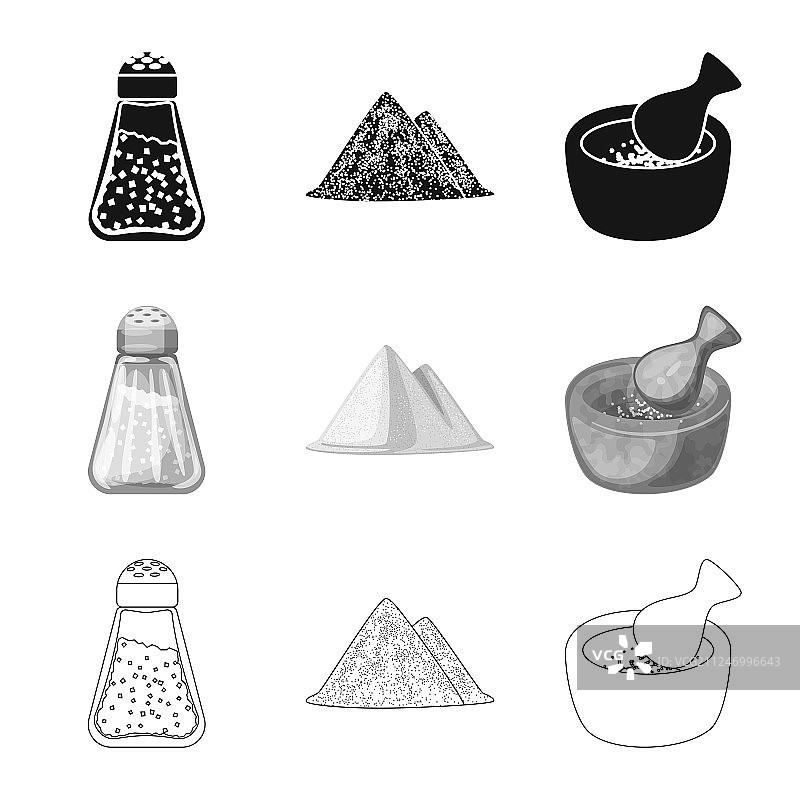 烹饪和海洋符号设计图片素材