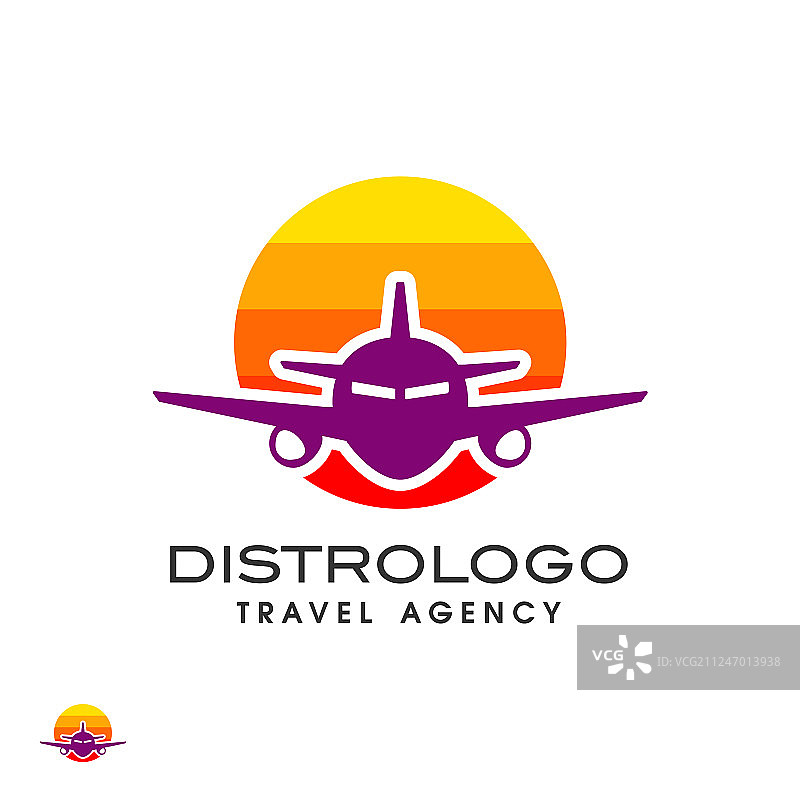 旅行社logo设计 假日logo设计图片素材
