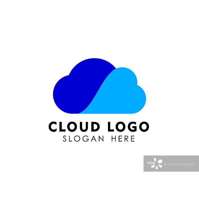 云标志设计模板图标图片素材