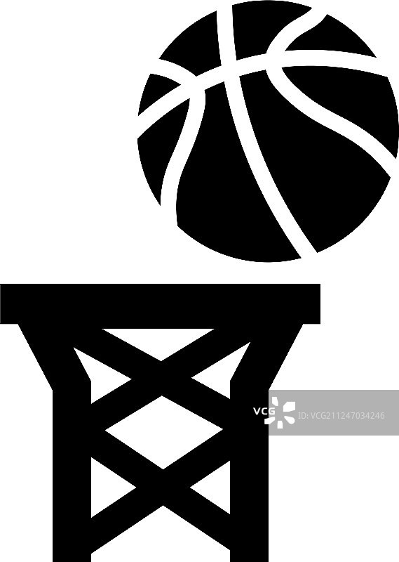 篮球得分图标图片素材