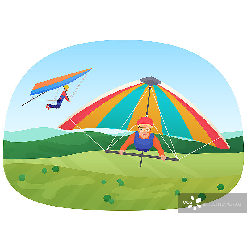 飞行的人图片素材