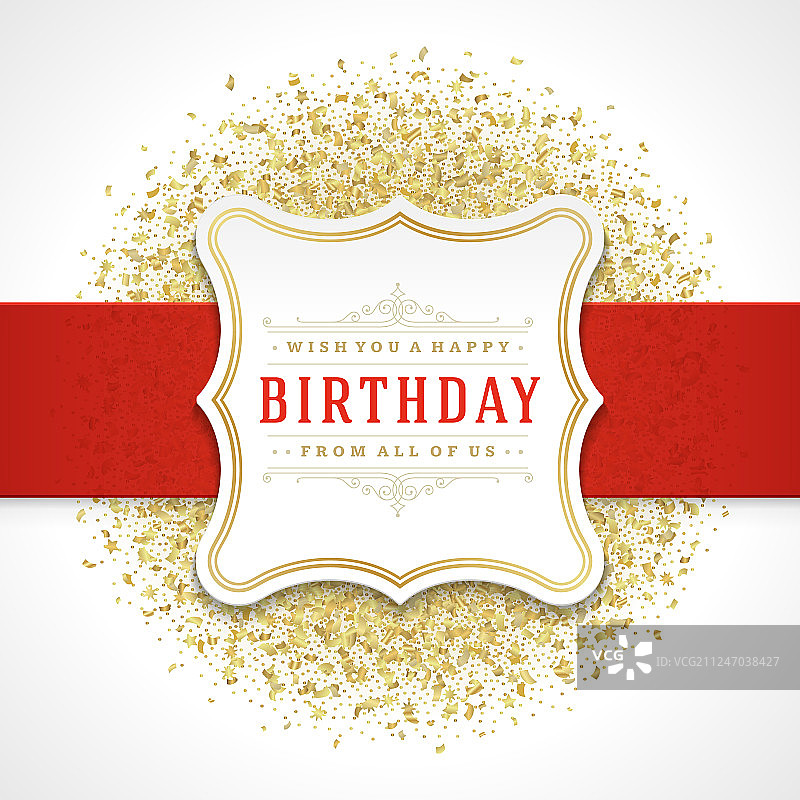 生日快乐贺卡设计图片素材