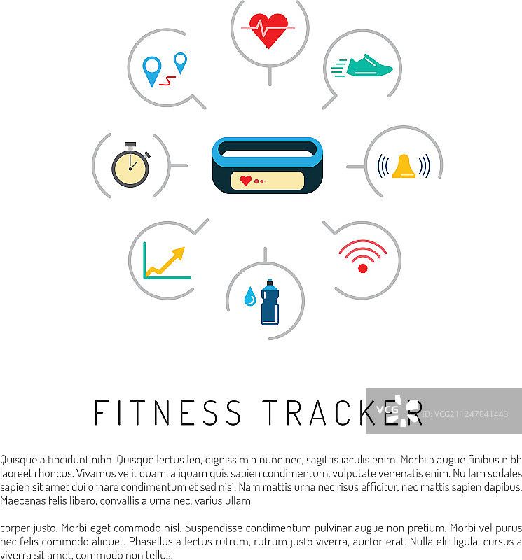 健身活动追踪器图片素材