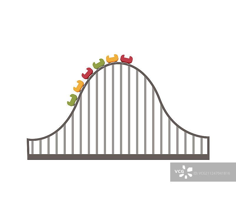 过山车游乐园图标图片素材