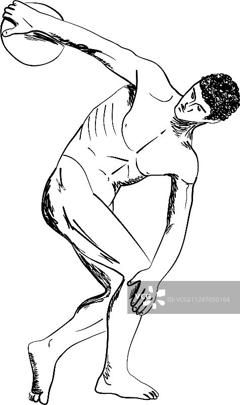 古董运动人物图片素材