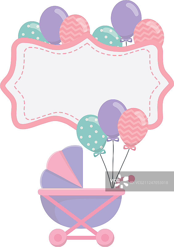 婴儿洗礼符号设计图片素材