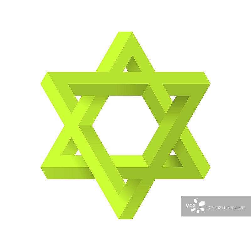 不可能的大卫之星图片素材